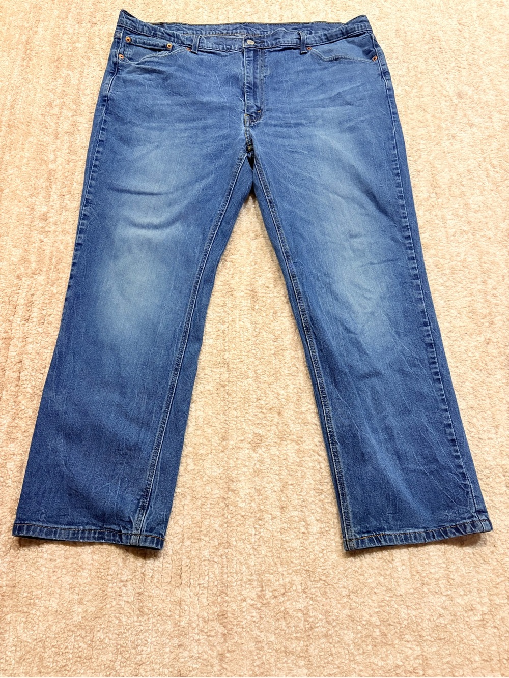 Levi's 541 Athletic Taper Jeans Men's 42×30
Blue Stretch Denim